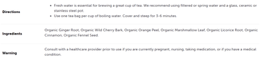 Throat Bliss Blend 18 Bags Buddha Teas - Conners Clinic